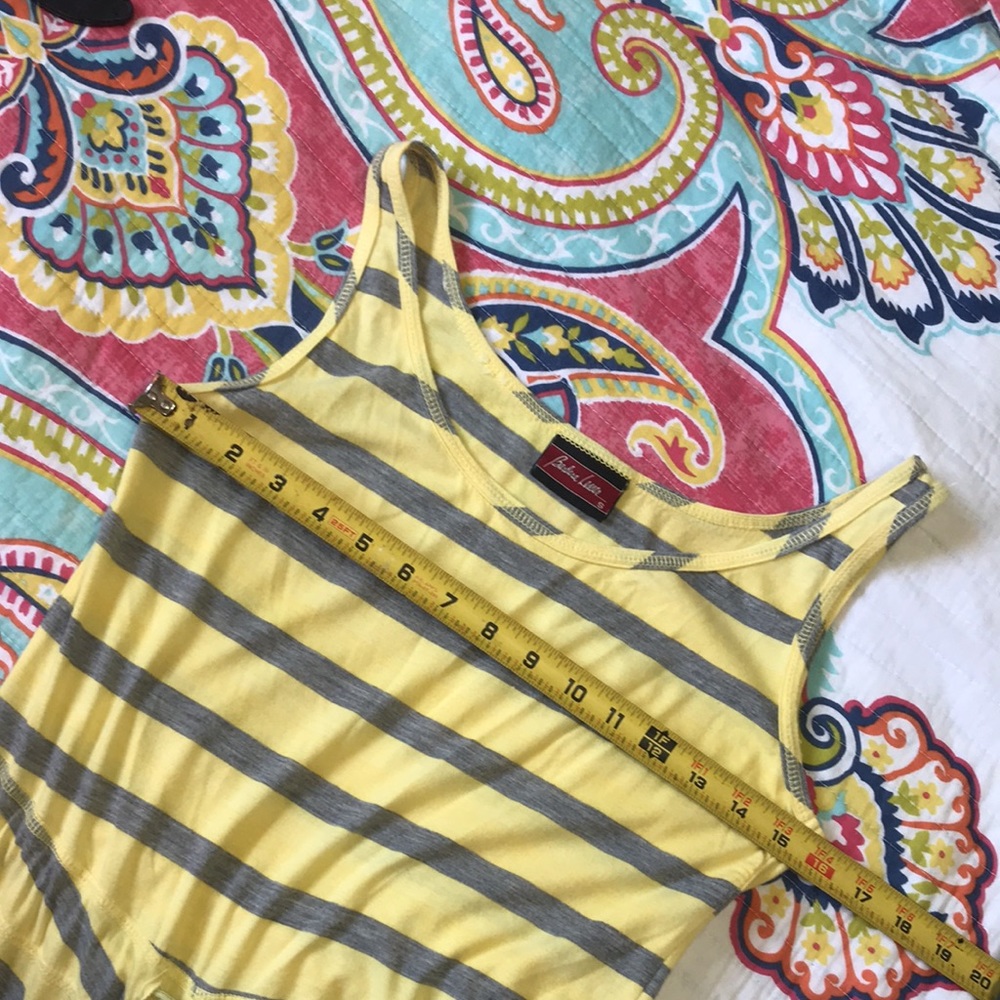 Barbara Lesser striped asymmetric handkerchief, hem dress - Picture 7 of 9